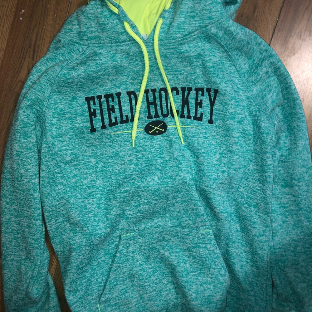 blue field hockey hoodie